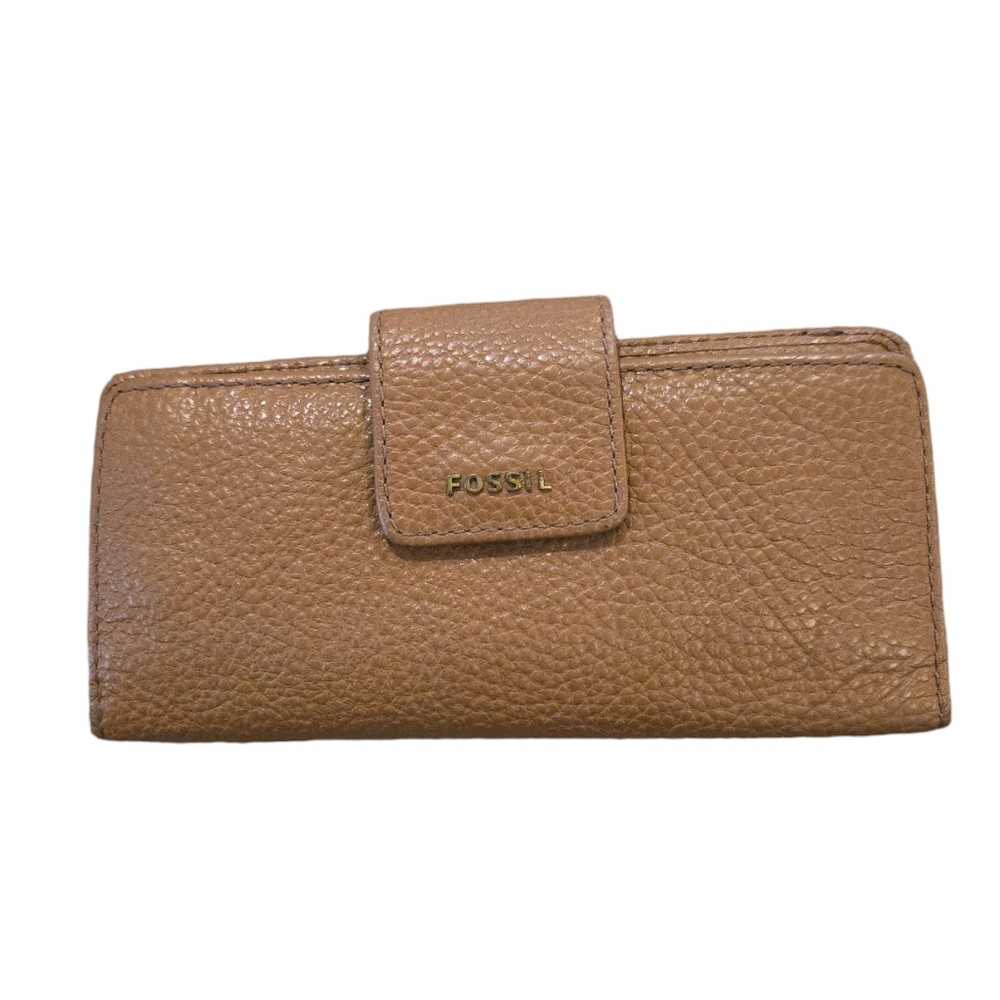 Fossil Leather Bifold Clutch Wallet